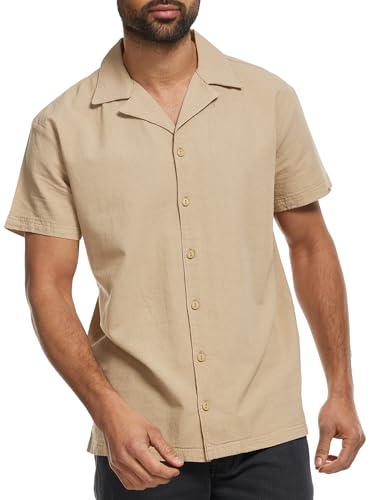 Indicode Herren INRycroft Kurzarm-Hemd aus 100% Baumwolle | Herrenhemd Männerhemd Cornstalk XXL Indicode Herren INRycroft Kurzarm-Hemd aus 100% Baumwolle | Herrenhemd Männerhemd Cornstalk XXL von Indicode