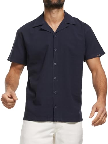 Indicode Herren INRycroft Kurzarm-Hemd aus 100% Baumwolle | Herrenhemd Männerhemd Navy, XL Indicode Herren INRycroft Kurzarm-Hemd aus 100% Baumwolle | Herrenhemd Männerhemd Navy, XL von Indicode