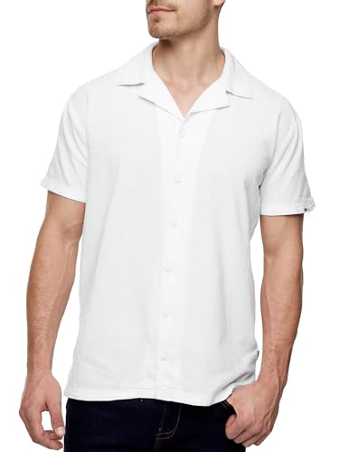 Indicode Herren INRycroft Kurzarm-Hemd aus 100% Baumwolle | Herrenhemd Männerhemd Offwhite XXL Indicode Herren INRycroft Kurzarm-Hemd aus 100% Baumwolle | Herrenhemd Männerhemd Offwhite XXL von Indicode