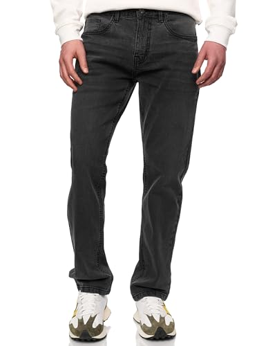 Indicode Herren INSantino Jeanshose aus 99% Baumwolle | Denim Stretch Jeans Männer Dk Grey, 34/30 von Indicode