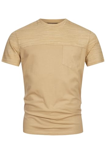 Indicode Herren INSprings T-Shirt mit Rundhalsausschnitt und Brusttasche | Herrenshirt Sommershirt Cornstalk XXL Indicode Herren INSprings T-Shirt mit Rundhalsausschnitt und Brusttasche | Herrenshirt Sommershirt Cornstalk XXL von Indicode