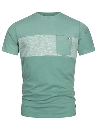 Indicode Herren INSprings T-Shirt mit Rundhalsausschnitt und Brusttasche | Herrenshirt Sommershirt Deep Sea XXL Indicode Herren INSprings T-Shirt mit Rundhalsausschnitt und Brusttasche | Herrenshirt Sommershirt Deep Sea XXL von Indicode