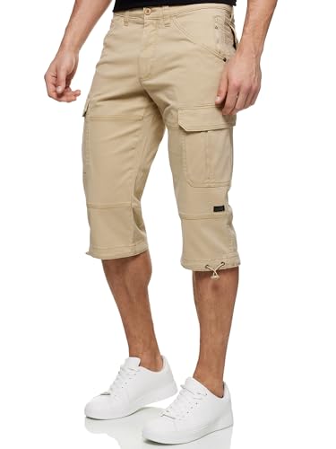 Indicode Herren INStevie 3/4 Cargo-Shorts mit 6 Taschen | Herrenshorts aus Baumwolle Cornstalk M Indicode Herren INStevie 3/4 Cargo-Shorts mit 6 Taschen | Herrenshorts aus Baumwolle Cornstalk M von Indicode