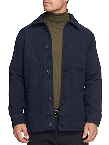 Indicode Herren INThanasis Übergangsjacke mit Knopfleiste | Herrenjacke Jacke für Männer Navy XXL Indicode Herren INThanasis Übergangsjacke mit Knopfleiste | Herrenjacke Jacke für Männer Navy XXL von Indicode