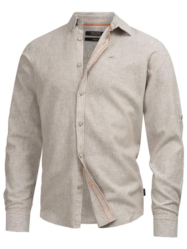 Indicode Herren INTheon Hemd einfarbig mit Button-Down-Kragen | Herrenhemd Männerhemd Covert Green XXL Indicode Herren INTheon Hemd einfarbig mit Button-Down-Kragen | Herrenhemd Männerhemd Covert Green XXL von Indicode