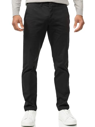 Indicode Herren INWasling Stretchhose aus Baumwolle mit 5 Taschen | Herrenhose Stretch Hose Männer Black 32/32 von Indicode