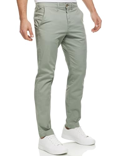 Indicode Herren INWasling Stretchhose aus Baumwolle mit 5 Taschen | Herrenhose Stretch Hose Männer Slate Gray, 40/32 von Indicode