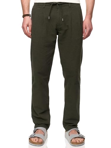 Indicode Herren INWebb Seersuckerhose aus Baumwolle | Herrenhose Freizeithose Männer Army S Indicode Herren INWebb Seersuckerhose aus Baumwolle | Herrenhose Freizeithose Männer Army S von Indicode