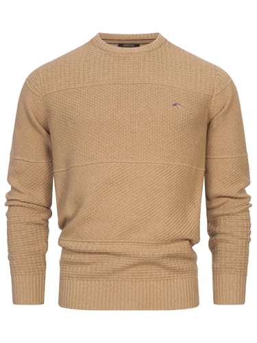 Indicode Herren Injustice Pullover mit Rundhals-Ausschnitt | Herrenpullover Pulli Strickpullover für Männer Cornstalk XXL Indicode Herren Injustice Pullover mit Rundhals-Ausschnitt | Herrenpullover Pulli Strickpullover für Männer Cornstalk XXL von Indicode