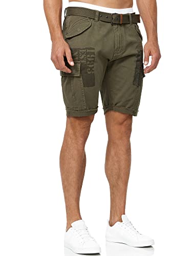 Indicode Herren Jaramillo Cargo Shorts mit 6 Taschen aus 100% Baumwolle | Kurze Hose Army XXL Indicode Herren Jaramillo Cargo Shorts mit 6 Taschen aus 100% Baumwolle | Kurze Hose Army XXL von Indicode
