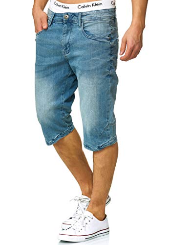 Indicode Herren Jaspar Jeans Shorts mit 5 Taschen | Herrenshorts Used Look für Männer Blue Wash XXL Indicode Herren Jaspar Jeans Shorts mit 5 Taschen | Herrenshorts Used Look für Männer Blue Wash XXL von Indicode