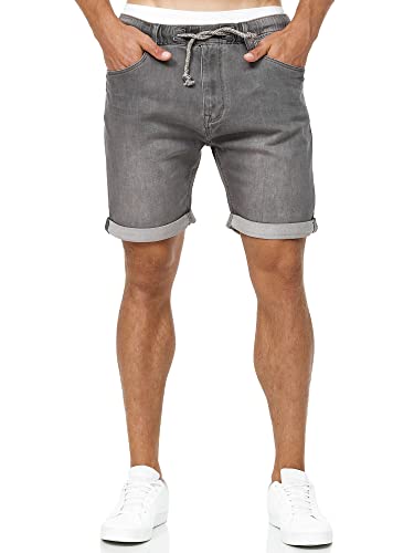 Indicode Herren Kadin Sweatshorts aus 82% Baumwolle | Denim Short Freizeithose für Männer Grey 3XL Indicode Herren Kadin Sweatshorts aus 82% Baumwolle | Denim Short Freizeithose für Männer Grey 3XL von Indicode