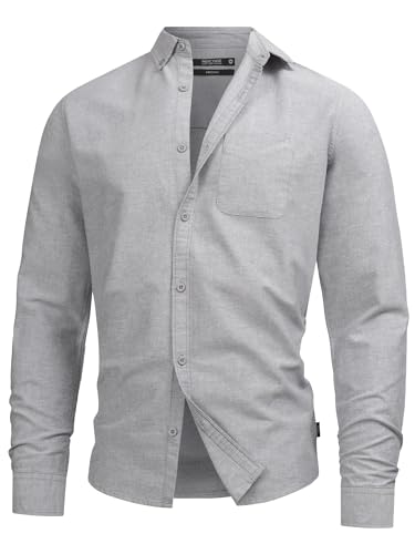 Indicode Herren Kepner Hemd mit Brust-Tasche aus Baumwolle | Herrenhemd für Männer Iron XL Indicode Herren Kepner Hemd mit Brust-Tasche aus Baumwolle | Herrenhemd für Männer Iron XL von Indicode