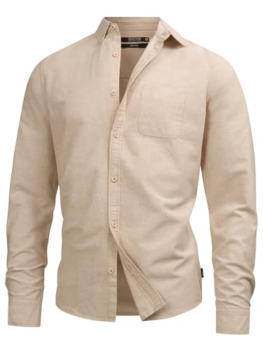 Indicode Herren Kepner Hemd mit Brust-Tasche aus Baumwolle | Herrenhemd für Männer Mojave XXL Indicode Herren Kepner Hemd mit Brust-Tasche aus Baumwolle | Herrenhemd für Männer Mojave XXL von Indicode