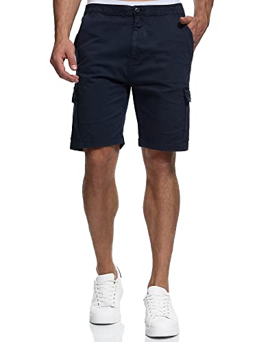 Indicode Herren Kinnaird Chino Cargo Shorts | Stretch Hose Bermuda Herrenshorts f. Männer Navy XL Indicode Herren Kinnaird Chino Cargo Shorts | Stretch Hose Bermuda Herrenshorts f. Männer Navy XL von Indicode