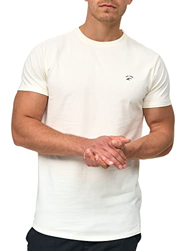 Indicode Herren Kloge T-Shirt mit Rundhals-Ausschnitt | Herrenshirt Sommershirt Marshmellow L von Indicode