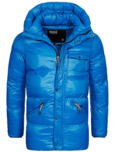 Indicode Herren Local Winterjacke in Daunenjacken-Optik mit Kapuze | Steppjacke gefütterte Jacke Herrenparka Skydiver XL Indicode Herren Local Winterjacke in Daunenjacken-Optik mit Kapuze | Steppjacke gefütterte Jacke Herrenparka Skydiver XL von Indicode