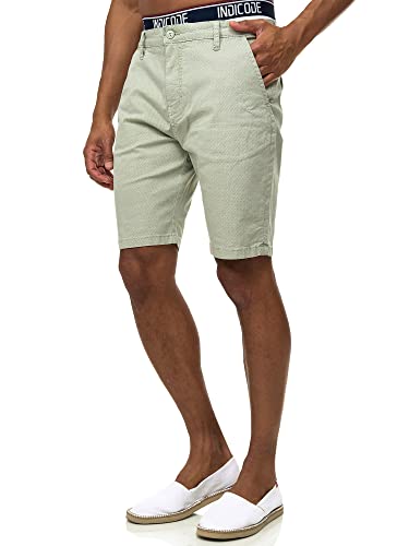 Indicode Herren Luis Chino Shorts mit 5 Taschen aus 98% Baumwolle | Bermuda Sommershorts für Männer Sea Foam XXL Indicode Herren Luis Chino Shorts mit 5 Taschen aus 98% Baumwolle | Bermuda Sommershorts für Männer Sea Foam XXL von Indicode