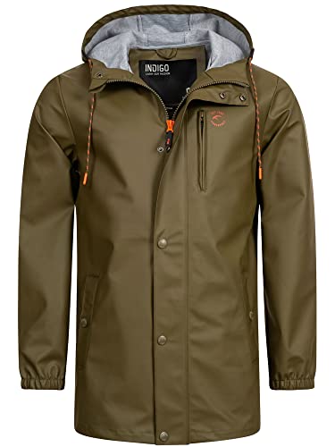 Indicode Herren Malmoe Regenjacke mit Kapuze | Funktionsjacke Windbreaker Segeljacke Army XL Indicode Herren Malmoe Regenjacke mit Kapuze | Funktionsjacke Windbreaker Segeljacke Army XL von Indicode