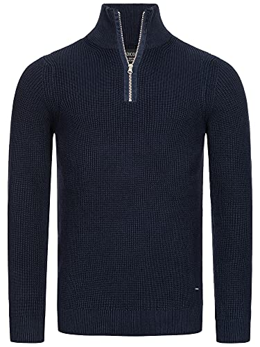 Indicode Herren Mayer Pullover aus 100% Baumwolle | Herrenpulli Strickpullover für Männer Navy XXL Indicode Herren Mayer Pullover aus 100% Baumwolle | Herrenpulli Strickpullover für Männer Navy XXL von Indicode