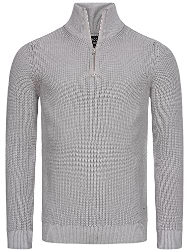 Indicode Herren Mayer Pullover aus 100% Baumwolle | Herrenpulli Strickpullover für Männer Lt Grey Mix XL Indicode Herren Mayer Pullover aus 100% Baumwolle | Herrenpulli Strickpullover für Männer Lt Grey Mix XL von Indicode