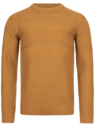 Indicode Herren Mirek Strickpullover mit Rundhals-Ausschnitt | Pullover O-Neck Pulli Männer Cathay Spice XL Indicode Herren Mirek Strickpullover mit Rundhals-Ausschnitt | Pullover O-Neck Pulli Männer Cathay Spice XL von Indicode