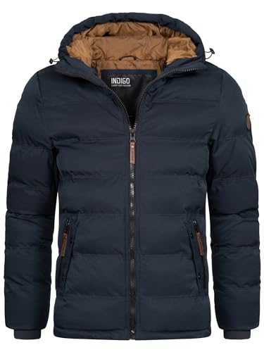 Indicode Herren Nemos Steppjacke mit Kapuze | Herrenjacke Winterjacke Freizeitjacke Männer Black XXL Indicode Herren Nemos Steppjacke mit Kapuze | Herrenjacke Winterjacke Freizeitjacke Männer Black XXL von Indicode