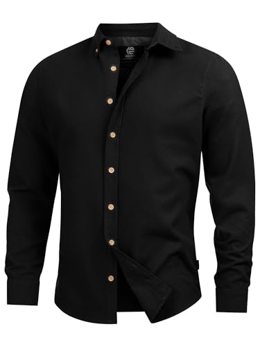 Indicode Herren Riverside Hemd kariert mit Button-Down-Kragen | Herrenhemd Männerhemd Black M Indicode Herren Riverside Hemd kariert mit Button-Down-Kragen | Herrenhemd Männerhemd Black M von Indicode