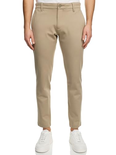 Indicode Herren Rodekro Performance Pants | Chinohose Herrenhose Super Stretch Stoffhose Bequeme Business Hose für Männer Greige 29/32 Indicode Herren Rodekro Performance Pants | Chinohose Herrenhose Super Stretch Stoffhose Bequeme Business Hose für Männer Greige 29/32 von Indicode