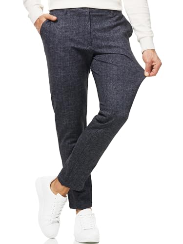 Indicode Herren Rodekro Performance Pants | Chinohose Herrenhose Super Stretch Stoffhose Bequeme Business Hose für Männer Structure 30/32 Indicode Herren Rodekro Performance Pants | Chinohose Herrenhose Super Stretch Stoffhose Bequeme Business Hose für Männer Structure 30/32 von Indicode