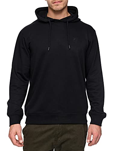 Indicode Herren Simpson Sweatshirt mit Kapuze | Hoodie Kapuzenpullover für Männer Black, M von Indicode