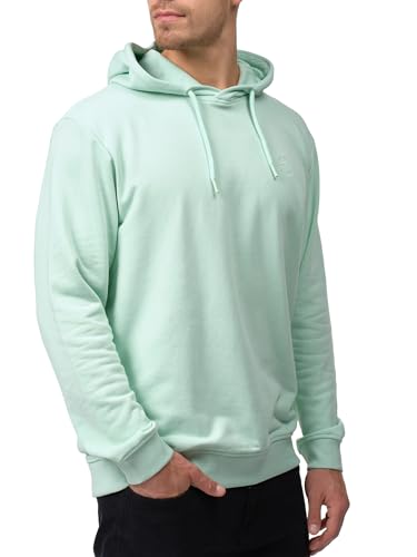 Indicode Herren Simpson Sweatshirt mit Kapuze | Hoodie Kapuzenpullover für Männer Quiet Wave, S von Indicode