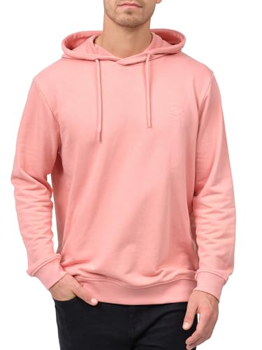 Indicode Herren Simpson Sweatshirt mit Kapuze | Hoodie Kapuzenpullover für Männer Rosette L von Indicode