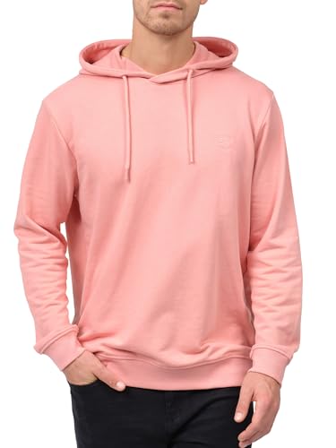 Indicode Herren Simpson Sweatshirt mit Kapuze | Hoodie Kapuzenpullover für Männer Rosette, L von Indicode