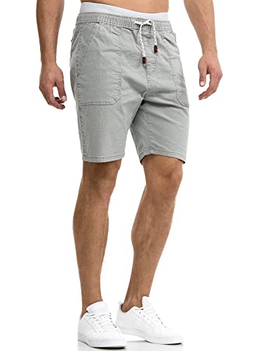 Indicode Herren Stoufville Chino Shorts mit 4 Taschen aus 98% Baumwolle | Bermuda Sommershorts für Männer Lt Grey, S Indicode Herren Stoufville Chino Shorts mit 4 Taschen aus 98% Baumwolle | Bermuda Sommershorts für Männer Lt Grey, S von Indicode