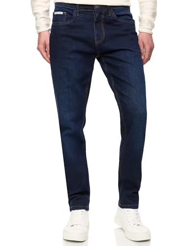 Indicode Herren Texas Jeanshose aus Baumwoll-Mischung mit Stretch | Denim Herrenjeans Blue, 36/34 von Indicode