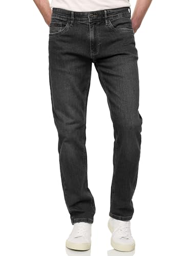Indicode Herren Texas Jeanshose aus Baumwoll-Mischung mit Stretch | Denim Herrenjeans Dirt Wash, 36/32 von Indicode
