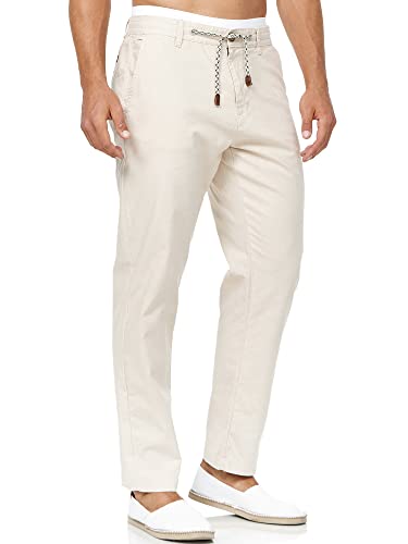 Indicode Herren Veneto Stoffhose aus Leinen & Baumwolle | Leinenhose Freizeithose Männer Fog 3XL Indicode Herren Veneto Stoffhose aus Leinen & Baumwolle | Leinenhose Freizeithose Männer Fog 3XL von Indicode