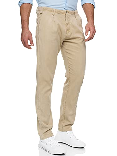 Indicode Herren Ville Chinohose aus 80% Lyocell | Herrenhose Chino Stoffhose Irish Cream XXL Indicode Herren Ville Chinohose aus 80% Lyocell | Herrenhose Chino Stoffhose Irish Cream XXL von Indicode