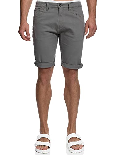 Indicode Herren Villeurbanne Jeans Shorts mit 5 Taschen | Herrenshorts Used Look für Männer Pewter XXL Indicode Herren Villeurbanne Jeans Shorts mit 5 Taschen | Herrenshorts Used Look für Männer Pewter XXL von Indicode