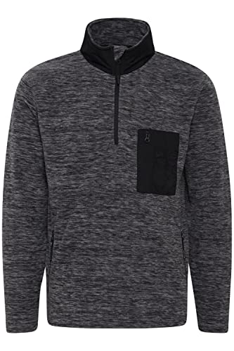 Indicode Herren Wimort Zip-Troyer, Größe:L, Farbe:Black (999) von Indicode