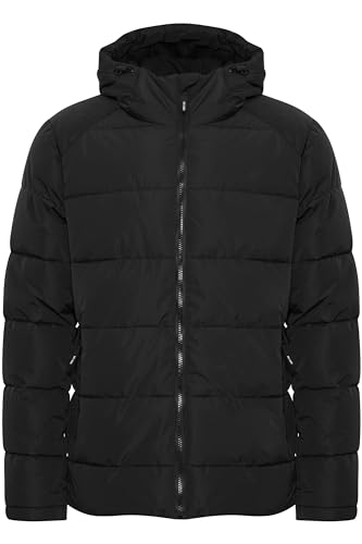 Indicode Herschel Steppjacke Herren Winterjacke Jacke gefüttert mit Kapuze, Größe:3XL, Farbe:Black (999) von Indicode