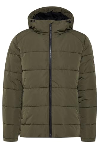 Indicode Herschel Steppjacke Herren Winterjacke Jacke gefüttert mit Kapuze, Größe:M, Farbe:Army (600) von Indicode