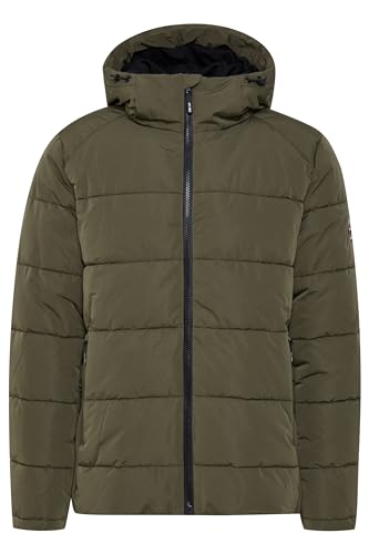 Indicode Herschel Steppjacke Herren Winterjacke Jacke gefüttert mit Kapuze, Größe:XL, Farbe:Army (600) von Indicode