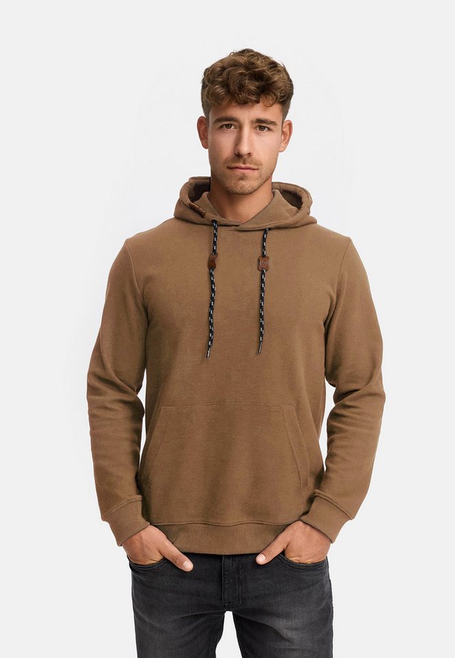 Indicode Hoodie Herren INGuadalupe Sweatshirt Kapuze Herrenhoodie Kapuzenpullover aus Baumwolle, Kapuzenpullover für Männer von Indicode