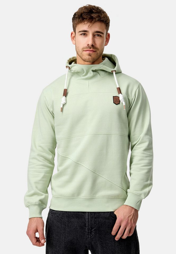 Indicode Hoodie Meza mit asymmetrischen Ziernähten Indicode Hoodie Meza mit asymmetrischen Ziernähten von Indicode