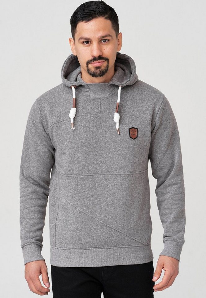 Indicode Hoodie Meza mit asymmetrischen Ziernähten Indicode Hoodie Meza mit asymmetrischen Ziernähten von Indicode