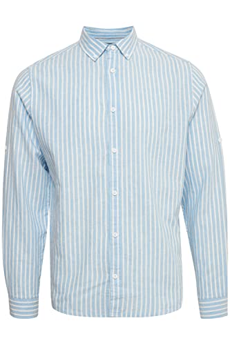 Indicode IDHanko Herren Freizeithemd aus Leinenmix Hemd, Größe:XXL, Farbe:Moonlight (426) von Indicode