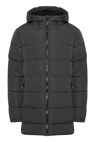 Indicode IDHersh Steppjacke Herren Parka Winterjacke Steppparka gefüttert mit Kapuze, Größe:3XL, Farbe:Forged Iron (919) von Indicode