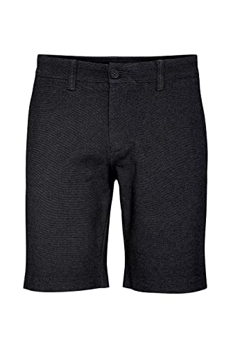 Indicode IDKoldo Herren Chino Shorts Bermuda Kurze Hose mit Stretch Regular Fit, Größe:XL, Farbe:Black (999) von Indicode